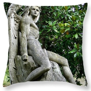 Buy a pillow with this angel photograph. 